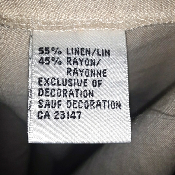 Tolbots Petites, Gorgeous bohemian linen and rayon wedding dress  size 10 - Picture 12 of 13